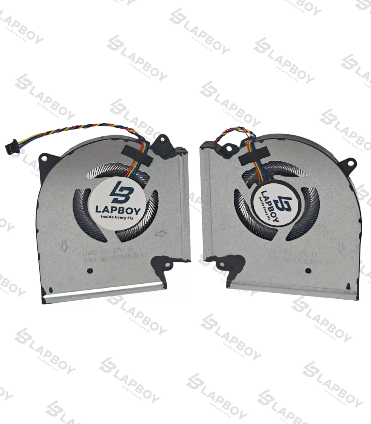 ASUS G513 / G713 / G533 LAPTOP CPU & GPU COOLING FAN PAIR 12V - Image 4
