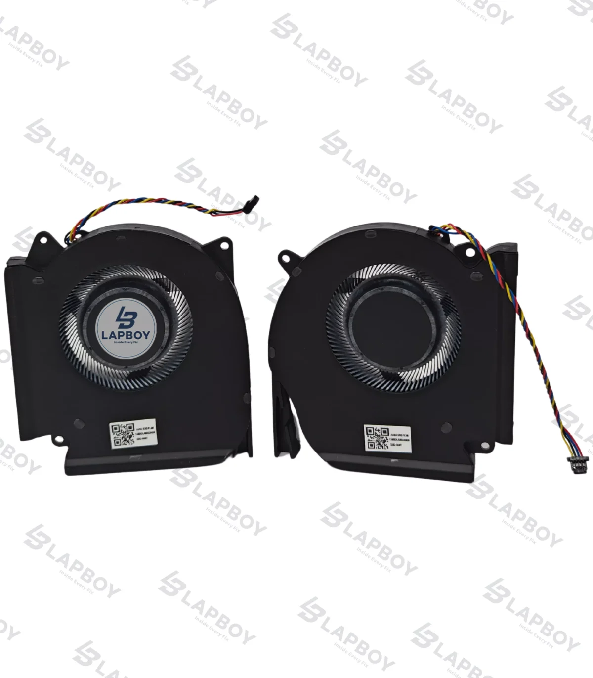 ASUS G513 / G713 / G533 LAPTOP CPU & GPU COOLING FAN PAIR 12V - Image 2