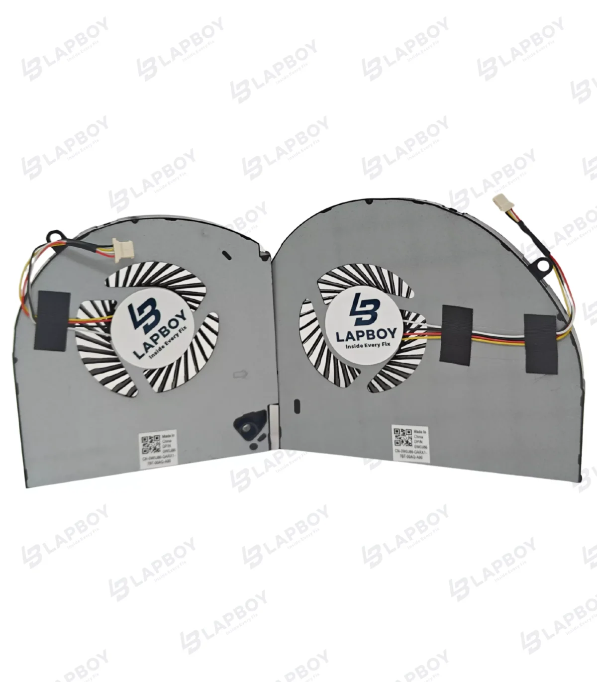 DELL ALIENWARE 17R4 / 17R5 LAPTOP CPU & GPU COOLING FAN PAIR - Image 3