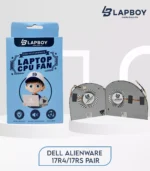 DELL ALIENWARE 17R4 / 17R5 LAPTOP CPU & GPU COOLING FAN PAIR