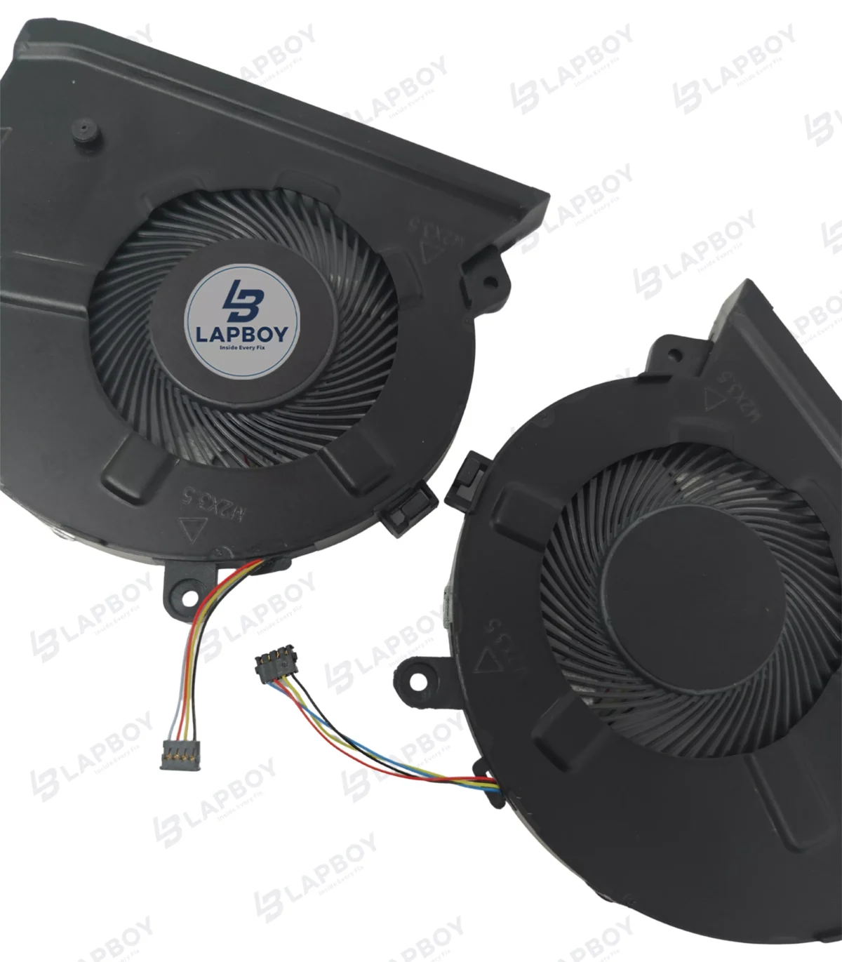HP 15-EB LAPTOP CPU COOLING FAN PAIR (LEFT + RIGHT) - Image 2